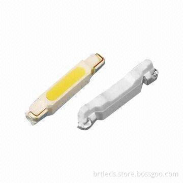 Side View SMD White LEDs, 3.8 x 0.6 x 1.2mm